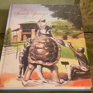 Sweet Sandy Springs Cookbook, mint condition, as new. Beautiful.  Recipes fab!